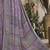 mauve floral poly crepe bagru saree