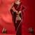 maroon embellished zari heavy work ready to wear saree