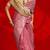 pink ethnic motifs woven design zari banarasi saree
