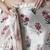 white floral silk blend designer saree