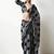 black floral silk blend designer saree