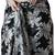 black floral silk blend designer saree