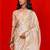 beige woven design zari banarasi saree