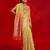 yellow woven design zari banarasi saree