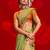 green woven design zari banarasi saree