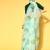 sea_green abstract saree with embellished border