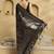 black ethnic motifs woven design zari pure silk banarasi saree with matching blouse