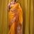 yellow woven design zari paithani saree