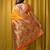 yellow woven design zari paithani saree