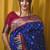 blue woven design zari designer paithani saree