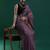 lavender floral motifs woven design muga saree
