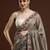 grey woven design zari muga regular saree