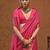 pink ethnic motifs woven design zari kanjeevaram saree