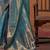 teal ethnic motifs zari kanjeevaram saree