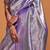 purple paisley designer kanjeevaram saree