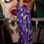 purple ethnic motif zari woven satin banarasi saree