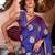 purple ethnic motif zari woven satin banarasi saree