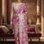 purple woven design zari silk blend designer banarasi saree