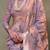 lavender ethnic motifs zari silk blend banarasi saree