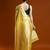 yellow ethnic motifs woven design zari cotton saree