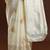 cream floral woven design zari cotton saree with blouse 