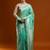 green woven design zari Cotton saree with blouse