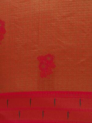 mustard floral zari paithani saree 4