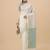 off_white off white & grey embellished embroidered pure linen saree