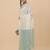 off_white off white & grey embellished embroidered pure linen saree