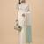 off_white off white & grey embellished embroidered pure linen saree