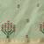 green floral embroidered zari silk cotton mysore silk saree