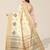 cream ethnic motifs embroidered silk cotton banarasi saree