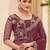 purple sequinned tissue saree with blouse