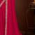 pink embellished sequinned pure chiffon saree