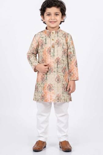 boys cotton kurta pyajama set traditional ethnic wear