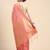 pink floral zari banarasi saree