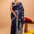 navy_blue woven design zari art silk handloom saree