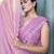 lavender woven design embroidered satin saree
