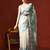 off_white floral printed cotton saree with Blouse