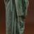 green woven design zari muga saree