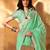 sea_green woven design zari poly linen banarasi saree