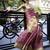 pink pink & gold-toned ethnic motifs printed organza sungudi saree
