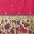 pink pink & green woven design silk blend paithani saree