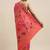 pink pink woven design silk blend paithani saree