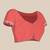 pink pink woven design silk blend paithani saree