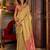 gold ethnic motifs woven design zari banarasi celebrity saree