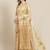 cream cream ethnic motifs zari silk cotton banarasi saree