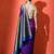purple woven design zari banarasi saree