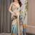 off_white ethnic motifs pure cotton saree