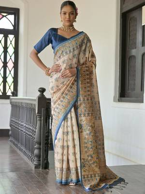 Green maroon floral woven design zari pure cotton saree 1